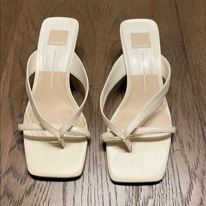 Dolce Vita Brevel Sandal, Bone Leather, Size 9, Worn 2x